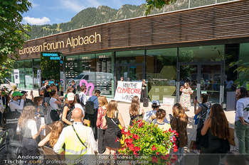 European Forum Alpbach EFA - diverse Fotos - Alpbach, Tirol - Do 03.09.2026 - Demonstration im Rahmen des European Forum Alpbach gegen die Kli10