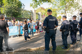 Opern Air Besucherandrang - Burggarten, Wien - So 06.09.2026 - Besucherandrang beim Opern Air Konzert, Polizei8