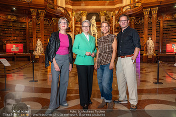 Fototermin ´Alles was sie wollen´ - Österreichische Nationalbibliothek, Wien - Mo 14.09.2026 - Christine WIPPLINGER, Michaela MAYR, Kristina SPRENGER, David OB4
