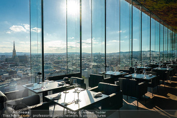Re-Opening - The Loft, Wien - Di 15.09.2026 - restaurant mit Ausblick von innen, Blick über Wien, Dinner, Res4
