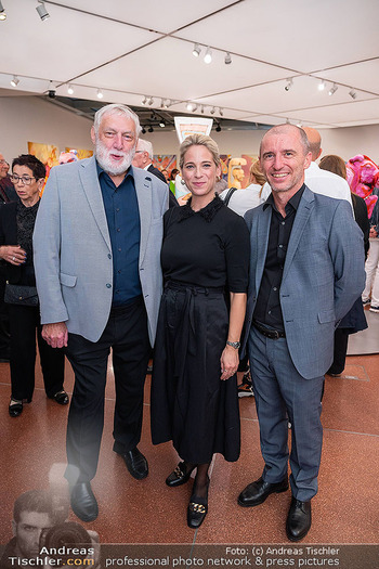 Elisabeth von Samsonow Ausstellungseröffnung - Heidi Horten Collection Museum - Fr 18.09.2026 - Franz FISCHLER, Verena KASPAR-EISERT mit Ehemann45