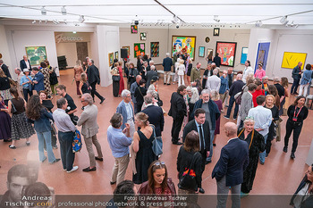Elisabeth von Samsonow Ausstellungseröffnung - Heidi Horten Collection Museum - Fr 18.09.2026 - Übersichtsfoto Ausstellung, Besucher, Kunst, Vernissage139