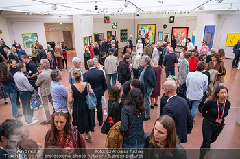Elisabeth von Samsonow Ausstellungseröffnung - Heidi Horten Collection Museum - Fr 18.09.2026 - Übersichtsfoto Ausstellung, Besucher, Kunst, Vernissage140