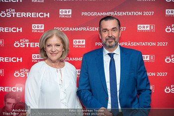 ORF Programmpräsentation - ORF Zentrum, Wien - Do 24.09.2026 - Ingrid THURNHER, Clemens PIG19