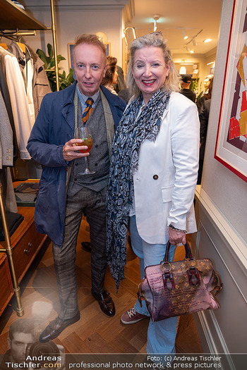 Boutique Opening - Hackett Boutique, Wien - Mi 14.10.2026 - Verena ROTTERDAM-AUERSPERG, Baron Leopold REICHENBACHER-REICHENB7