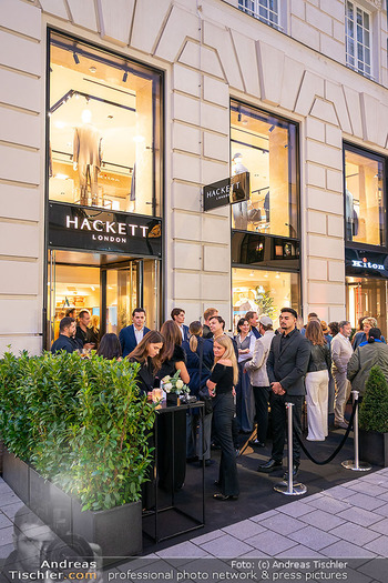 Boutique Opening - Hackett Boutique, Wien - Mi 14.10.2026 - Hackett Boutique (Shop, Store) von außen11