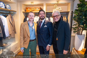 Boutique Opening - Hackett Boutique, Wien - Mi 14.10.2026 - Thomas KIRCHGRABNER, Clemens UNTERREINER, Franz Josef BAUR12