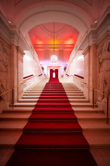 67. Wiener Kaffeesiederball, Wiener Hofburg - Feststiege Hofburg, innen, Übersichtsfoto by Andreas Tischler