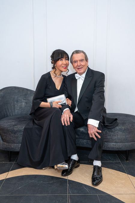 Fototermin im Vorfeld des Balls der Wiener Philharmoniker - Gerhard SCHRÖDER mit Ehefrau So-yeon SCHRÖDER-KIM by Andreas Tischler